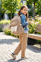 My Polo 11060 Girls' School Bag & Boys' School Bag, Elementary School, Middle School, High School Backpack