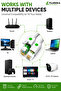 كابل إيثرنت CAT6 عالي السرعة 5 متر - كابل LAN من نوع RJ45 للراوتر والمودم والكمبيوتر الشخصي والكمبيوتر المحمول، G - 5