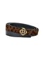 Kieran Brown Leopard Women's Reversible Leather Belt