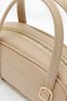 Vizon D61 Gold Buckle Oval Design Zippered Large Internal Volume Stylish and Elegant Women's Hand and Shoulder Bag - 4