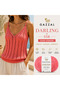 Darling 100% Viscose Hand Knitting Yarn 5 Pack 500 Gr Shiny Soft Summer Knitting Yarn 558