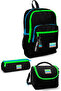 Kids Black 3-Piece School Bag Set Set0123717