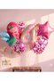 Fairy Girl Star 4 Year Old Balloon Set Bunch of Balloon Foil Set Fairy Girl Concept Set Age Balloon Set