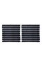 Mi̇nder Ki̇li̇m 3-Piece Knitted Seat Covers Black and White - 3