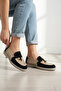Women's Suede Summer Loafer Shoes Lightweight Comfortable Daily Ballet Flats - 5