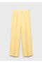 Linen Blend Pleated Trousers - 3