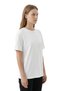 White Color Relaxed Fit Cotton Women's T-Shirt 3-Pack - 4