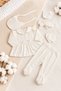 Baby Girl Tulle Skirt and Bandana Luxury Boxed 10-Piece Hospital Discharge Set 100% Cotton 0-3 Months - 2