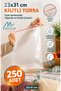 Ziplock Bag 23x31 Cm 250 Packs Ziplock Refrigerator Bags Transparent Ziplock Bags Ziplock Storage Bag