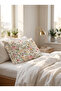 Colorful Floral Patterned (Pink) Pillowcase Set of 2 50X70 - 2
