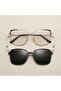 New Women's Polarized Magnetic Sunglasses Set – Anti Blue Light with Metal Frame - 3
