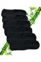 Men's 6 Pairs Bamboo Heel Silicone Non-Slip Sneakers Ballet Invisible Low Cut Short Ankle Socks - 2
