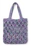 1 Piece Sultan Batik Paper Rope-Bag-Hat-Clasp-Basket-Bracelet Rope - Color: Purple Brown - 2
