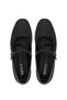 Women's Genuine Leather Black Ballerina Shoes - 5
