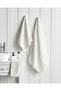 Border Check Cotton Face Towel 50X80 cm Ivory - 4