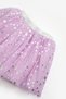 Lilac Star Printed Girl's Tulle Skirt - Pauline - 6