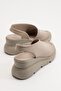 Elessio Women's Leather Sandals Ice Gray - 6