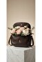 Brown Vintage Model Women's Crossbody Bag - 6