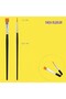 Painting Brush Set 10Pcs with 5 Fine Tip Brushes, 5 Thick Tip Brushes, for Watercolor, Acrylic Painting, Etc. - 2