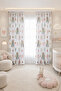 Starry Rainbow Double Winged Children's Room Curtain