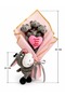 Romantic Apology Gift for Your Sweetheart: One More Chance Plush Bouquet - 4