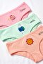 Girl's 6-Piece Cotton Panties Printed Premium Daily Use (8819-6) - 2