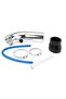 76mm Silver Open Air Filter Pipe - 2