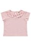 Heart Printed Baby Collar Set 6-18 Months - Pink - 2