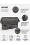 Men's Gray Genuine Leather Handbag and Portfolio Bag - 2