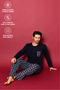 Men's Long Sleeve Pajama Set New Season 6722