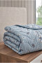Quilted Single Patterned Pique - Bedspread Set 170X230 cm - with 1 Pillowcase - 3