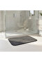 Casilda Embossed Flat 2-Piece Bathroom Set 60X100 50X60 cm - Anthracite - 2