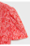 V-neck print dress - 5