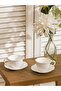 Lcw Home White 2-Person Porcelain Coffee Cup Set 100 ml