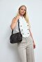 Casa Tie-Dye Detailed Shoulder Bag Brown - 4