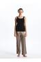 Square Neck Lace Detailed Women's Tank Top (S4) - 3