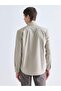 Regular Fit Long Sleeve Dobby Men's Shirt (W5) - 8