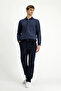 Regular Fit Thick Ribbed Cotton Velvet Trousers - 4