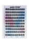 Reusable Adhesive Eyelashes 100Pcs Natural Look Self-Adhesive False Eyelashes Manga Wispy Suitabl... - 8