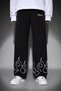 Men's Wide Leg 100% Cotton Trousers Modern Street Fashion