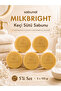 Milkbright Goat Milk Soap 5 Pcs - Daily Care for a Bright, Soft, and Moisturized Skin Appearance