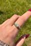 Steel Ring Polished Adjustable Gold Women's - 4
