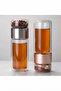 Double Layer Glass Detox Herbal Tea Linden Teapot Herbal Tea Cup Tea French Press - 8