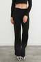 Elastic Belt with Stones and Glitter Palazzo Pants - 5