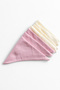 100% Cotton 4-Layer Muslin Baby Mouth Wipes – 25×25 cm – (Powder Pink & Cream) - 3