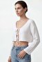Front Tie Blouse - 2
