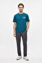 Crew Neck Letter Printed Men's T-Shirt - 4