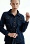 Belt Detailed Jacket-Pants Set