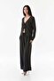 Wrapped Fabric Front Tie Cardigan - 6