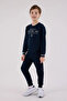 4-15 Years Licensed Us Polo Assn Boys' Suit-Navy Blue - 3